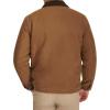 imageDOCKERS mens Cotton Workwear Jacket With Corduroy CollarDark Khaki