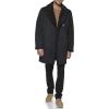 imageDOCKERS mens Faux Shearling Midlength OvercoatBlack