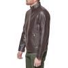 imageDOCKERS mens The Dylan Faux Leather Racer JacketDark Brown
