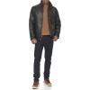 imageDOCKERS mens The Dylan Faux Leather Racer JacketDark Brown With Bib