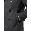 imageDOCKERS mens Wool Blend PeacoatCharcoal