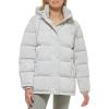 imageLevis womens Quilted Bubble PufferHigh Shine Ice