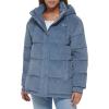 imageLevis womens Quilted Bubble PufferWashed Blue Corduroy