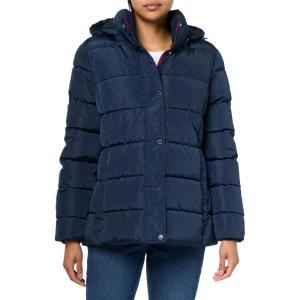 imageTommy Hilfiger womens Zip Up Short Puffer JacketNavy