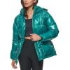 image:imageLevis Womens Megan Hooded Quilted Puffer Jacket With Adjustable WaistPolished Emerald