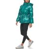 image:imageLevis Womens Megan Hooded Quilted Puffer Jacket With Adjustable WaistPolished Emerald