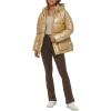 image:imageLevis Womens Megan Hooded Quilted Puffer Jacket With Adjustable WaistPolished Sesame