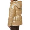 image:imageLevis Womens Megan Hooded Quilted Puffer Jacket With Adjustable WaistPolished Sesame