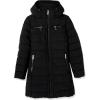 image:imageTommy Hilfiger Womens Solid Long Puffer Untrimmed Hood Long JacketBlack