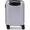 image:imageMarc New York Lotus 21 Upright Luggage Blue Steel Carry OnSilver