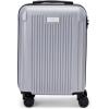 image:imageMarc New York Lotus 21 Upright Luggage Blue Steel Carry OnSilver