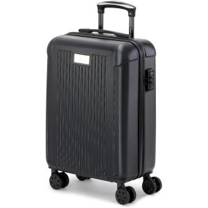 image:imageMarc New York Lotus 21 Upright Luggage Blue Steel Carry OnBlack