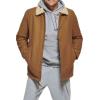 image:imageCalvin Klein Mens Sherpa Lined Cotton Coach JacketCoach Cognac