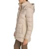 image:imageCalvin Klein Womens Casual Hooded Zip Front Puffer Long Sleeve CoatBarley