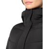 image:imageCalvin Klein Womens Casual Hooded Zip Front Puffer Long Sleeve CoatBlack