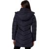 image:imageCalvin Klein Womens Casual Hooded Zip Front Puffer Long Sleeve CoatClassic Navy