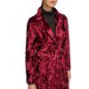 image:imageCalvin Klein Womens Faux Fur Jacket Petite Standard PlusVelvet Burgundy