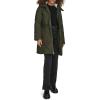 image:imageLevis Womens Soft Sherpa Lined Diamond Quilted Long Parka Jacket Standard amp Plus SizesNew Army Green