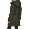 image:imageLevis Womens Soft Sherpa Lined Diamond Quilted Long Parka Jacket Standard amp Plus SizesNew Army Green