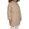 image:imageLevis Womens Soft Sherpa Lined Diamond Quilted Long Parka Jacket Standard amp Plus SizesNew Beige