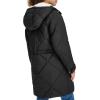 image:imageLevis Womens Soft Sherpa Lined Diamond Quilted Long Parka Jacket Standard amp Plus SizesNew Black