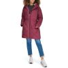 image:imageLevis Womens Soft Sherpa Lined Diamond Quilted Long Parka Jacket Standard amp Plus SizesNew Burgundy