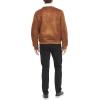 image:imageDKNY Mens Faux Shearling Bomber Jacket With Faux Fur CollarBrown