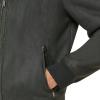 image:imageDKNY Mens Faux Shearling Bomber Jacket With Faux Fur CollarJet Grey