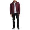 image:imageDKNY Mens Faux Shearling Bomber Jacket With Faux Fur CollarMulberry
