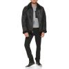image:imageDKNY Mens Faux Shearling Bomber Jacket With Faux Fur CollarShearling Black