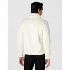 image:imageDKNY Mens Faux Shearling Bomber Jacket With Faux Fur CollarWhite