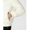 image:imageDKNY Mens Faux Shearling Bomber Jacket With Faux Fur CollarWhite