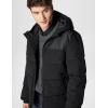image:imageDKNY Mens Mixed Media Quilted Puffer JacketBlack
