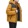 image:imageDKNY Mens Mixed Media Quilted Puffer JacketGold