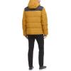 image:imageDKNY Mens Mixed Media Quilted Puffer JacketGold
