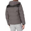 image:imageDKNY Mens Mixed Media Quilted Puffer JacketHeather Charcoal