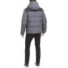 image:imageDKNY Mens Mixed Media Quilted Puffer JacketHeather Charcoal