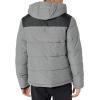 image:imageDKNY Mens Mixed Media Quilted Puffer JacketHeather Grey