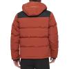 image:imageDKNY Mens Mixed Media Quilted Puffer JacketQuilted Snap PeaBlack
