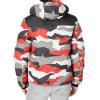 image:imageDKNY Mens Mixed Media Quilted Puffer JacketRed Dazzle Camo