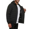 image:imageDKNY Mens Quilted Performance Hooded Bomber JacketBlack