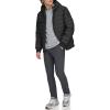 image:imageDKNY Mens Quilted Performance Hooded Bomber JacketRubberized Black