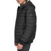 image:imageDKNY Mens Quilted Performance Hooded Bomber JacketRubberized Black