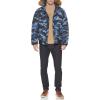 image:imageTommy Hilfiger Mens Arctic Cloth Quilted Snorkel Bomber Jacket Standard and Big amp TallBlue Camo