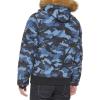 image:imageTommy Hilfiger Mens Arctic Cloth Quilted Snorkel Bomber Jacket Standard and Big amp TallBlue Camo
