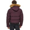 image:imageTommy Hilfiger Mens Arctic Cloth Quilted Snorkel Bomber Jacket Standard and Big amp TallBurgundy
