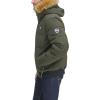 image:imageTommy Hilfiger Mens Arctic Cloth Quilted Snorkel Bomber Jacket Standard and Big amp TallDark Forest