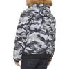 image:imageTommy Hilfiger Mens Arctic Cloth Quilted Snorkel Bomber Jacket Standard and Big amp TallGrey Camo