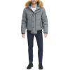 image:imageTommy Hilfiger Mens Arctic Cloth Quilted Snorkel Bomber Jacket Standard and Big amp TallHeather Grey