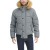 image:imageTommy Hilfiger Mens Arctic Cloth Quilted Snorkel Bomber Jacket Standard and Big amp TallHeather Grey